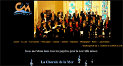 Desktop Screenshot of choraledelamer.fr